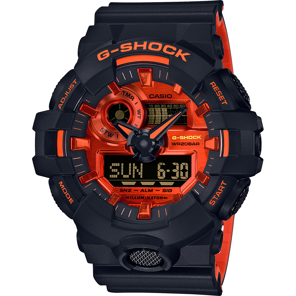 Montre G-Shock Classic Style GA-700BR-1A Bright Orange