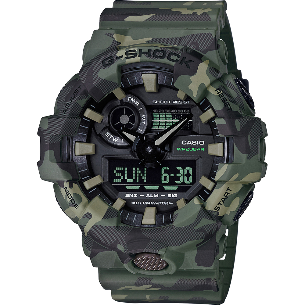 Montre G-Shock Classic Style GA-700CM-3AER Camouflage
