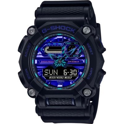 Montre G-Shock GA-900VB-1A Virtual Blue