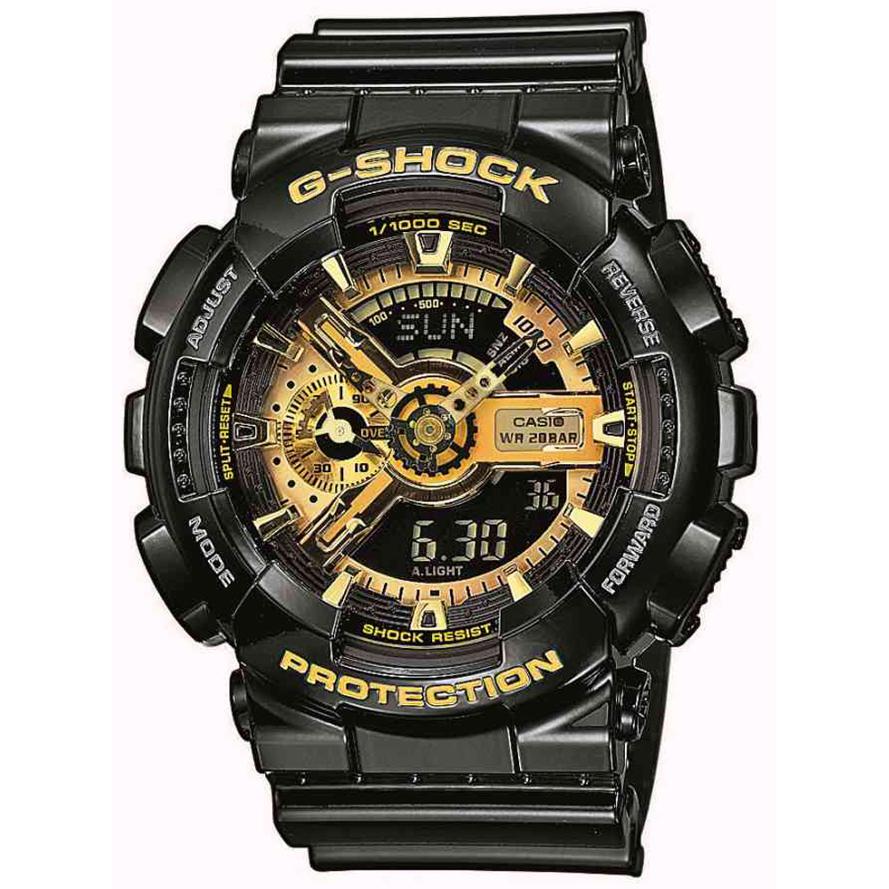 Montre G-Shock Classic Style GA-110GB-1AER Garish Black