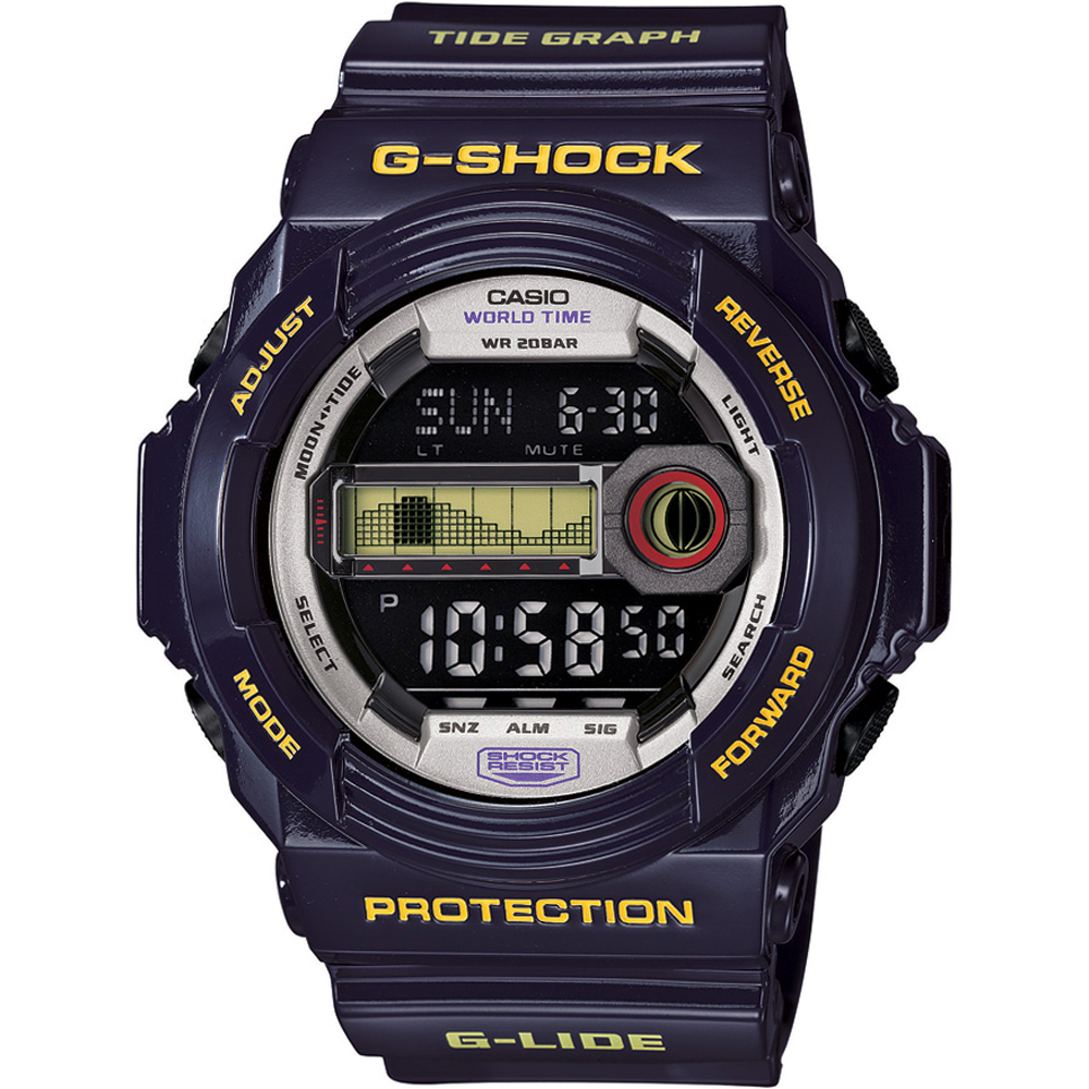 Montre G-Shock Classic Style GLX-150B-6 G-Lide Tide Graph
