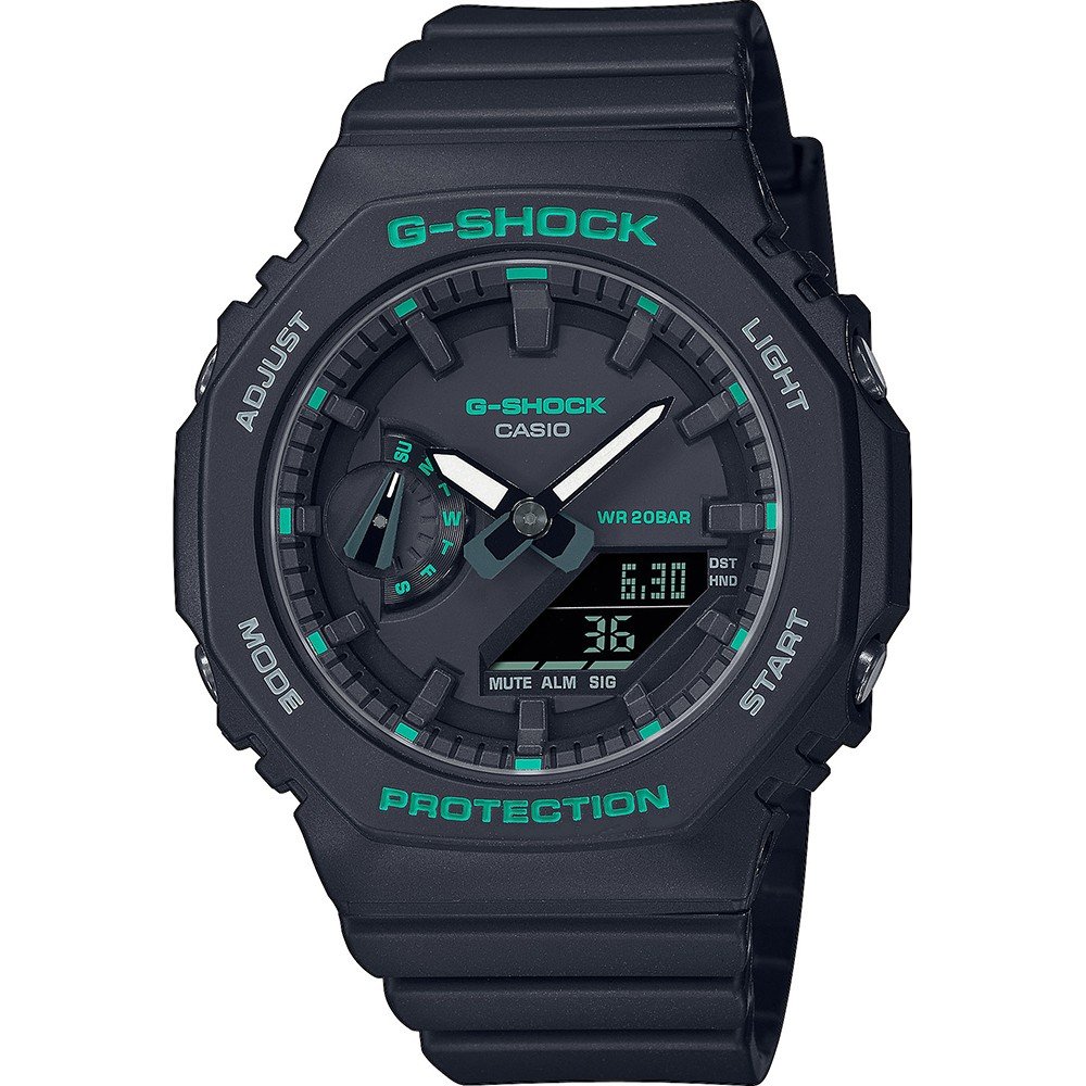 Montre G-Shock G-MS GMA-S2100GA-1AER Green Accent Colors