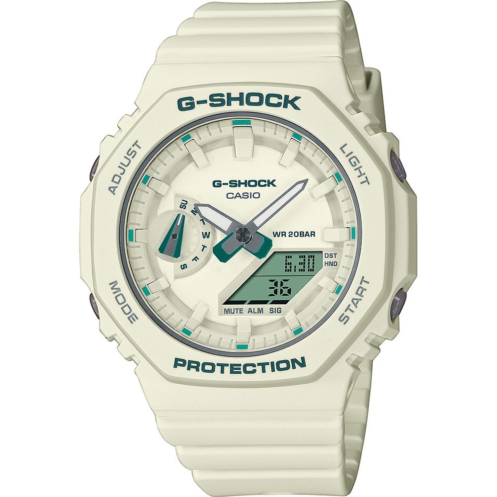 Montre G-Shock G-MS GMA-S2100GA-7AER Green Accent Colors