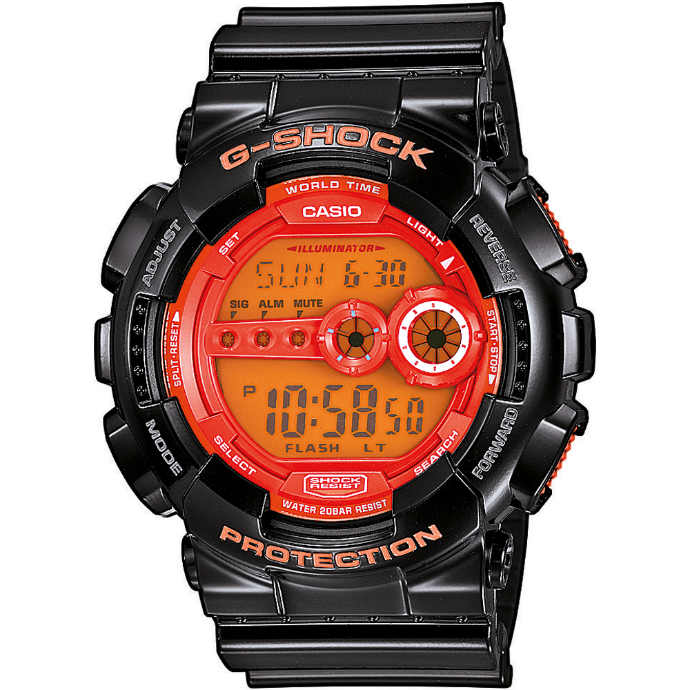 Montre G-Shock Classic Style GD-100HC-1 High Contrast