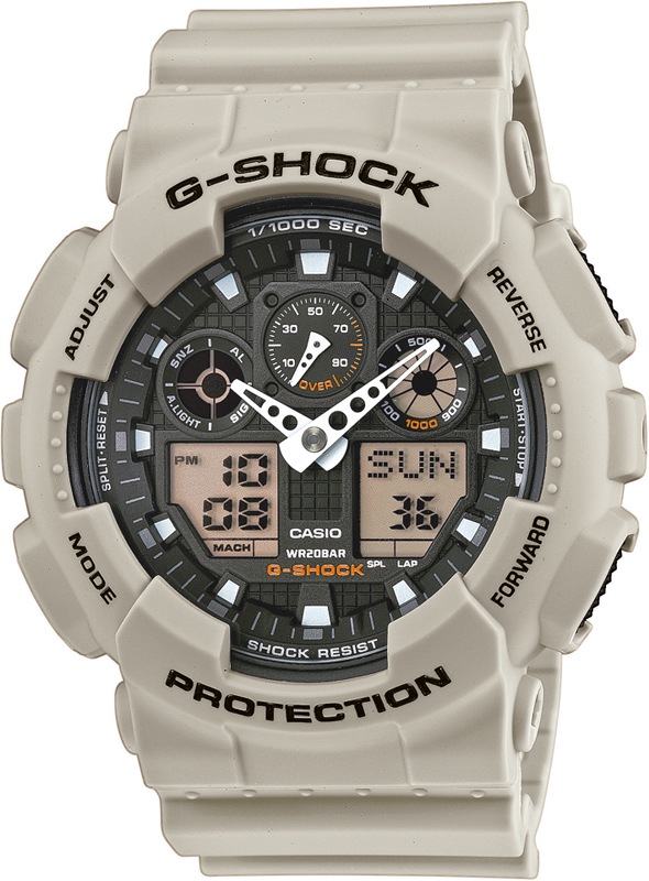 Montre G-Shock Classic Style GA-100SD-8A Shock Desert