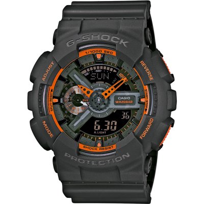 Montre G-Shock Classic Style GA-110TS-1A4 Trendy Neon