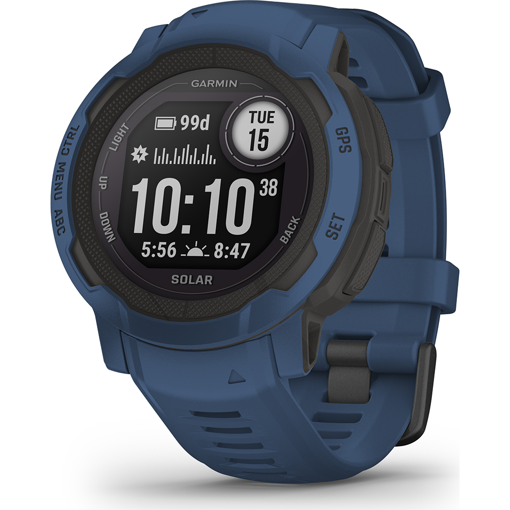 Montre Garmin Instinct 010-02627-06 Instinct 2 Solar - Tidal Blue