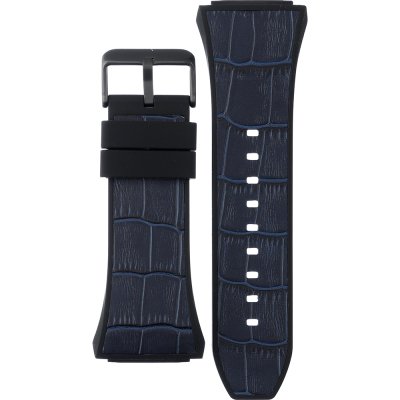 Bracelet De Montre En Cuir 25 Mm X 12 Mm - Ajustable - Pour Homme Et Femme - Style Classique