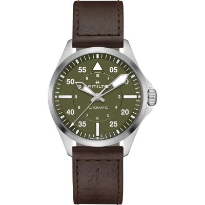Montre Hamilton Aviation H76305560 Khaki Pilot Auto
