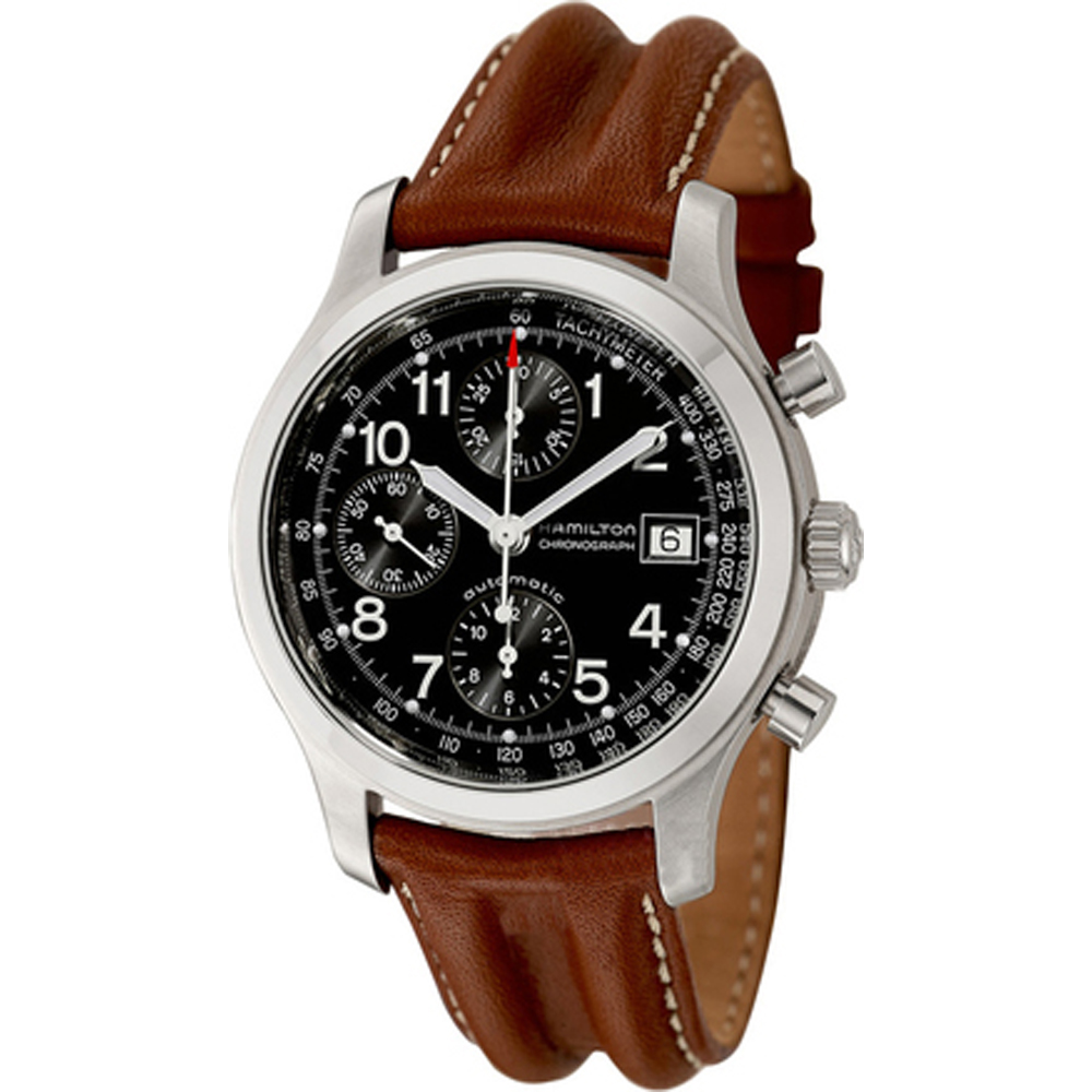 montre Hamilton Aviation H66416593 Khaki Chrono