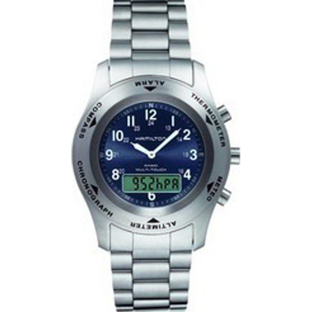 montre Hamilton Navy H91534143 Khaki Multi Touch