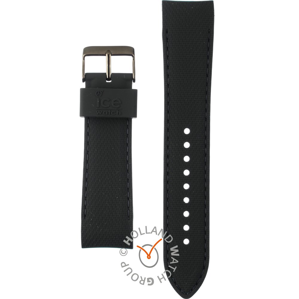 Bracelet Ice-Watch Straps 017198 Grey Silicone Rubber Strap
