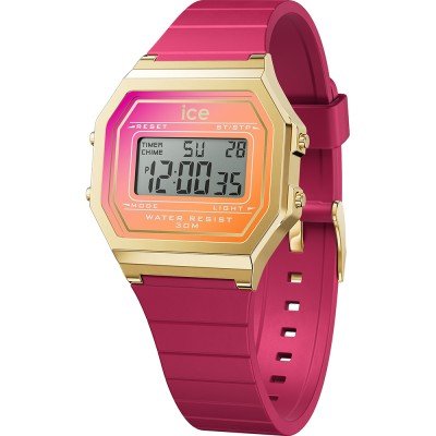Montre Ice-Watch Ice-Digital 022719 ICE digit retro - Fuschia sunkissed