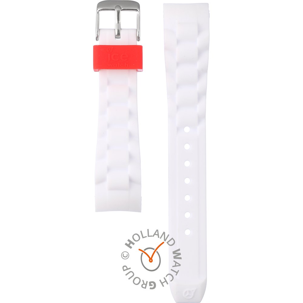 Bracelet Ice-Watch Straps 005145 SI.WD.S.S.11 ICE White