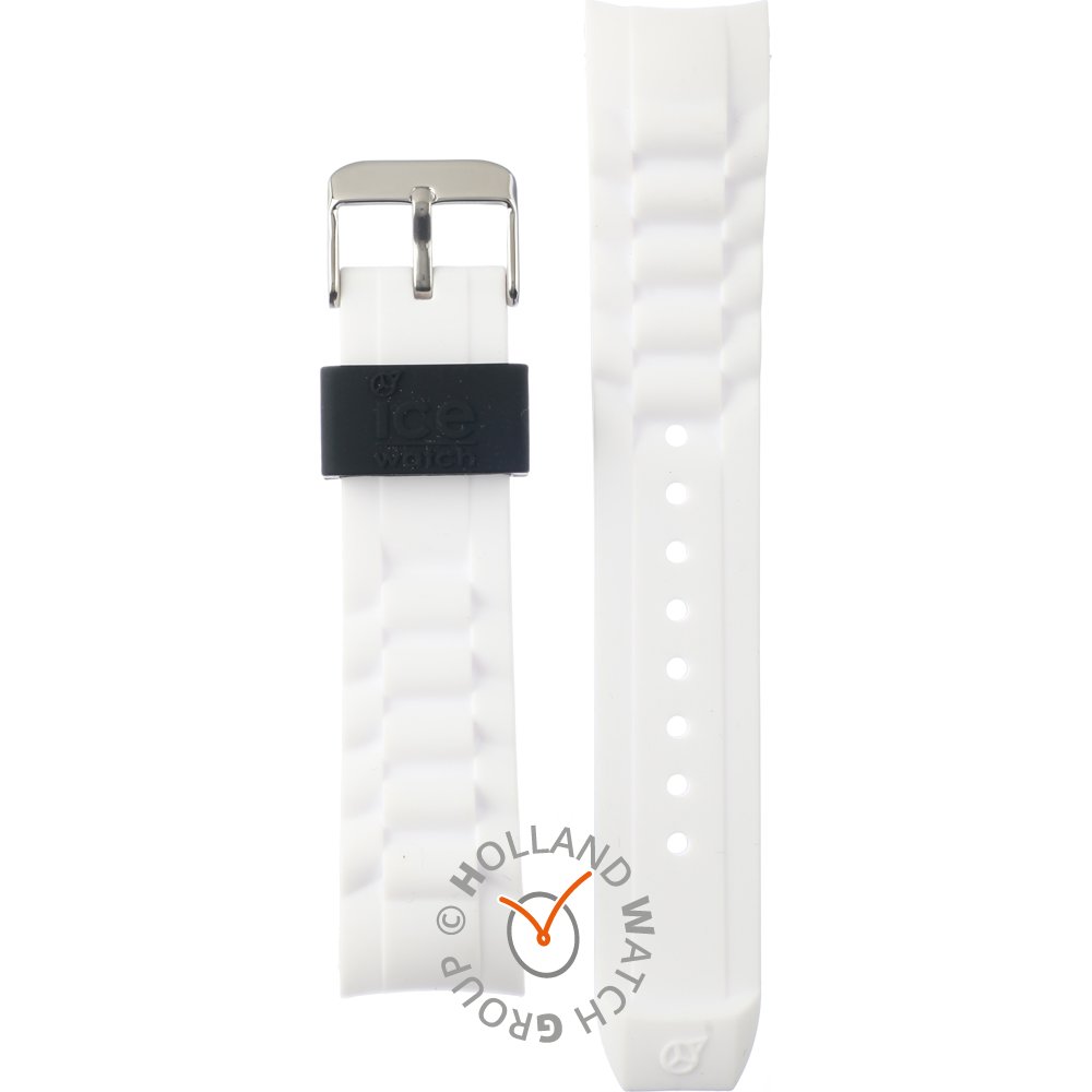 Bracelet Ice-Watch Straps 005061 SI.WK.U.S.11 ICE White