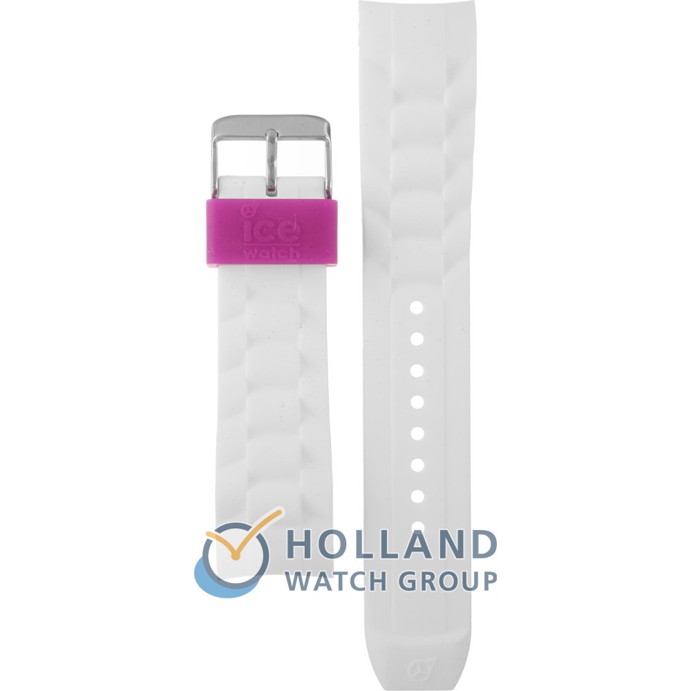 Bracelet Ice-Watch Straps 004970 SI.WV.B.S.11 ICE White