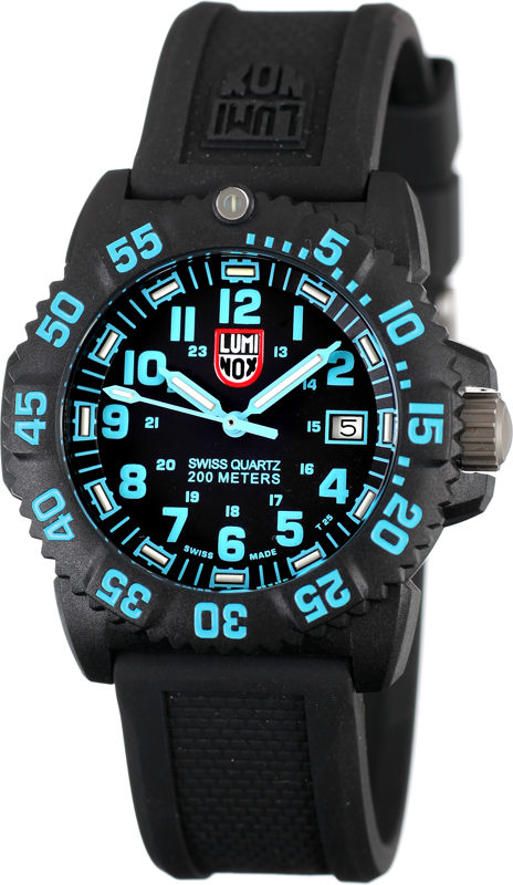 Luminox Watch Time 3 hands Navy Seal Colormark A.7053