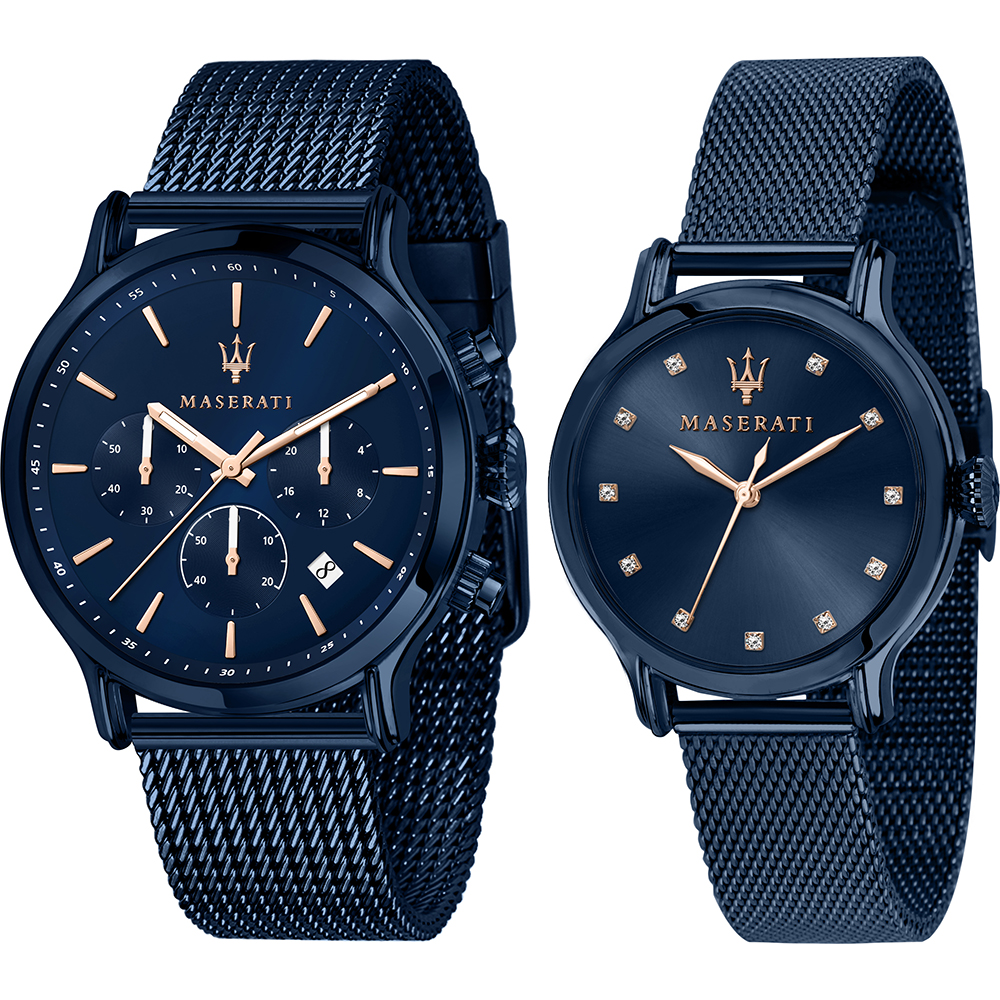 Montre Maserati R8853141003 Epoca - Blue Edition