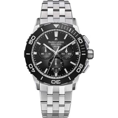 Montre Maurice Lacroix Pontos PT1038-SSL22-330-1 Pontos S Solar Chronograph