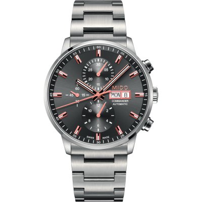 Montre MIDO Commander M0164141106100 Commander Chronograph