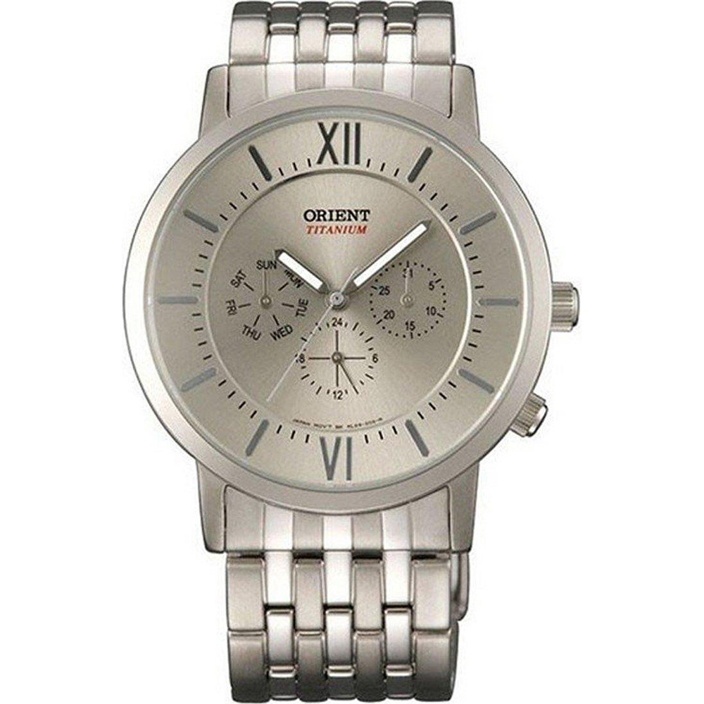 Orient Quartz FRL03004K0 Dressy Titanium montre