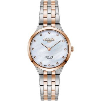Montre Roamer Slim-Line 512847-49-89-20 Slim-Line Diamond