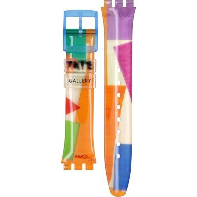 Bracelet Swatch Plastic - Originals Medium (34mm) /Access/Solar/Musicall/Stop - G/SK/SL/SR/SS/SO28 ASO28Z127 Matisse's Snail