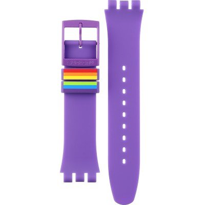 Bracelet Swatch Plastic - Originals Large (41mm) SUO/SO29/SO32 ASO29V700 Proudly Violet