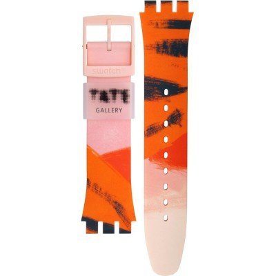 Bracelet Swatch ASUOZ362 Barns-Graham's Orange and Red on Pink