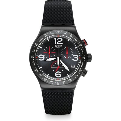 Montre Swatch Irony - Chrono New YVB403 Black Is Back