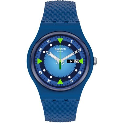 Montre Swatch Originals Large (41mm) SO29N701 Blue Blend