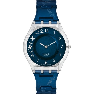 Montre Swatch Skin SFK348AG Climber Flowerly Blue