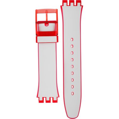 Bracelet Swatch Plastic - Originals Large (41mm) SUO/SO29/SO32 ASUOR102 SUOR102 Clownfish Red