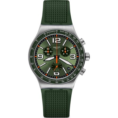 Montre Swatch Irony - Chrono New YVS462 Forest Grid