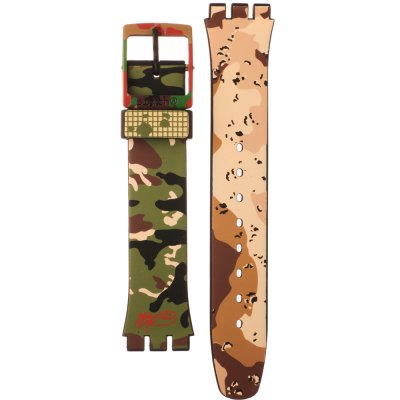 Bracelet Swatch Plastic - Originals Medium (34mm) /Access/Solar/Musicall/Stop - G/SK/SL/SR/SS/SO28 AGB251 GB251 Tic Tic Boom