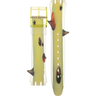 Bracelet Swatch Plastic - Originals Medium (34mm) /Access/Solar/Musicall/Stop - G/SK/SL/SR/SS/SO28 AGK267 GK267 Piquant