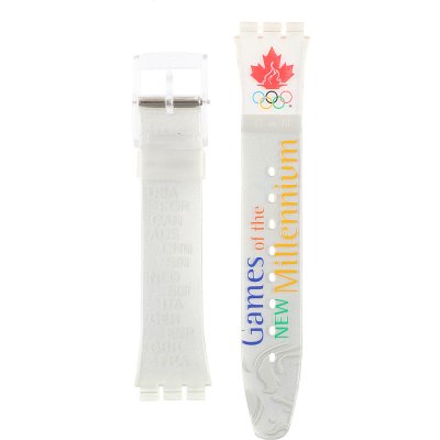 Bracelet Swatch Plastic - Originals Medium (34mm) /Access/Solar/Musicall/Stop - G/SK/SL/SR/SS/SO28 AGK419E GK419E Run After Canada