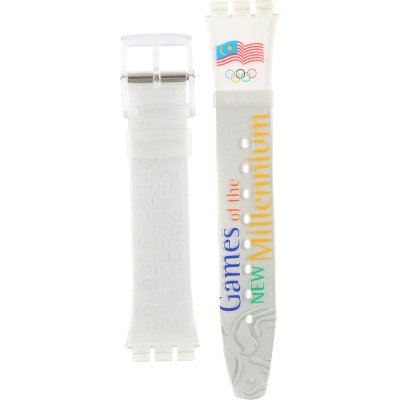 Bracelet Swatch Plastic - Originals Medium (34mm) /Access/Solar/Musicall/Stop - G/SK/SL/SR/SS/SO28 AGK419M GK419M Run After Malaysia