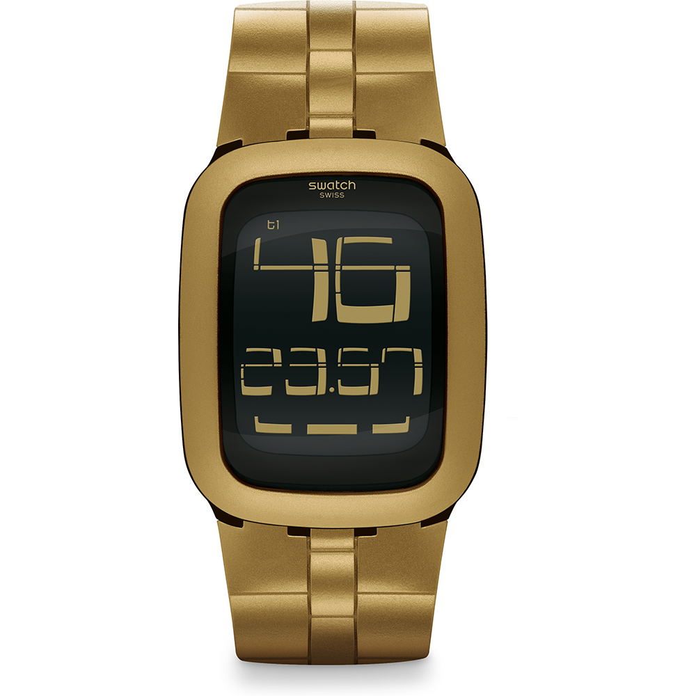 Montre Swatch Touch SURC101 Gold Bump