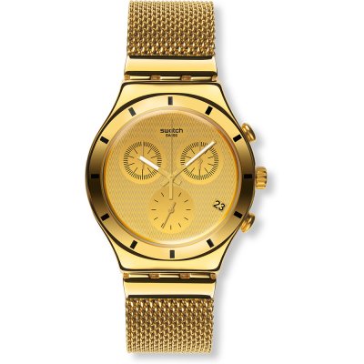 Montre Swatch Irony Chrono YCG410GA Golden Cover Large