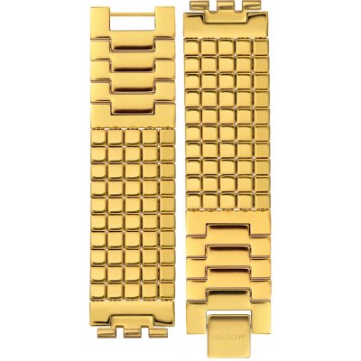 Bracelet Swatch Plastic - Skin Small 33.7mm - SF/SI/SS08/SS09 ASFK394GB SFK394G Golden Lips Small