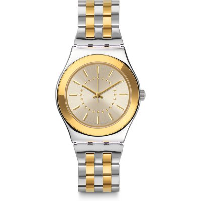 Montre Swatch Irony Medium YLS207G Goldensilver