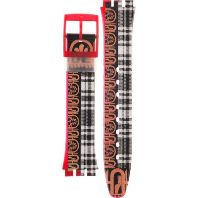 Bracelet Swatch Plastic - Originals Medium (34mm) /Access/Solar/Musicall/Stop - G/SK/SL/SR/SS/SO28 AGR128 GR128 Mr Watson