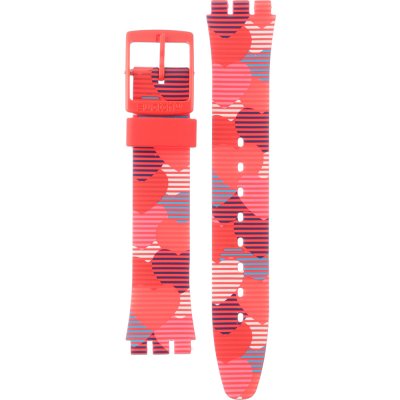 Bracelet Swatch Plastic - Originals Medium (34mm) /Access/Solar/Musicall/Stop - G/SK/SL/SR/SS/SO28 AGR182 GR182 Heart lots