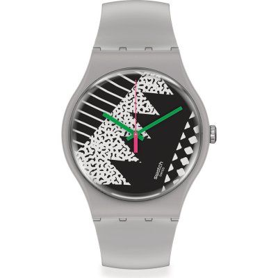 Montre Swatch Originals Large (41mm) SO32M102 Gre_Mem L