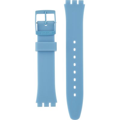 Bracelet Swatch Plastic - Originals Medium (34mm) /Access/Solar/Musicall/Stop - G/SK/SL/SR/SS/SO28 AGS703 GS703 Sobleu