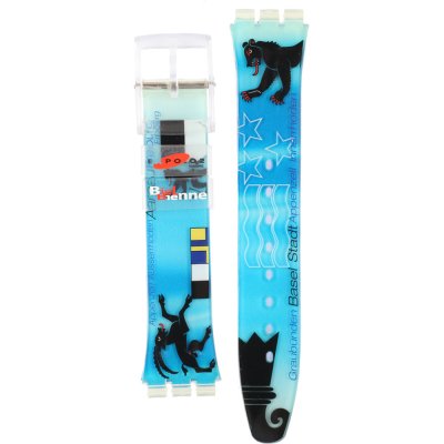 Bracelet Swatch Plastic - Originals Medium (34mm) /Access/Solar/Musicall/Stop - G/SK/SL/SR/SS/SO28 AGZ174 GZ174 27eme Canton Swatch