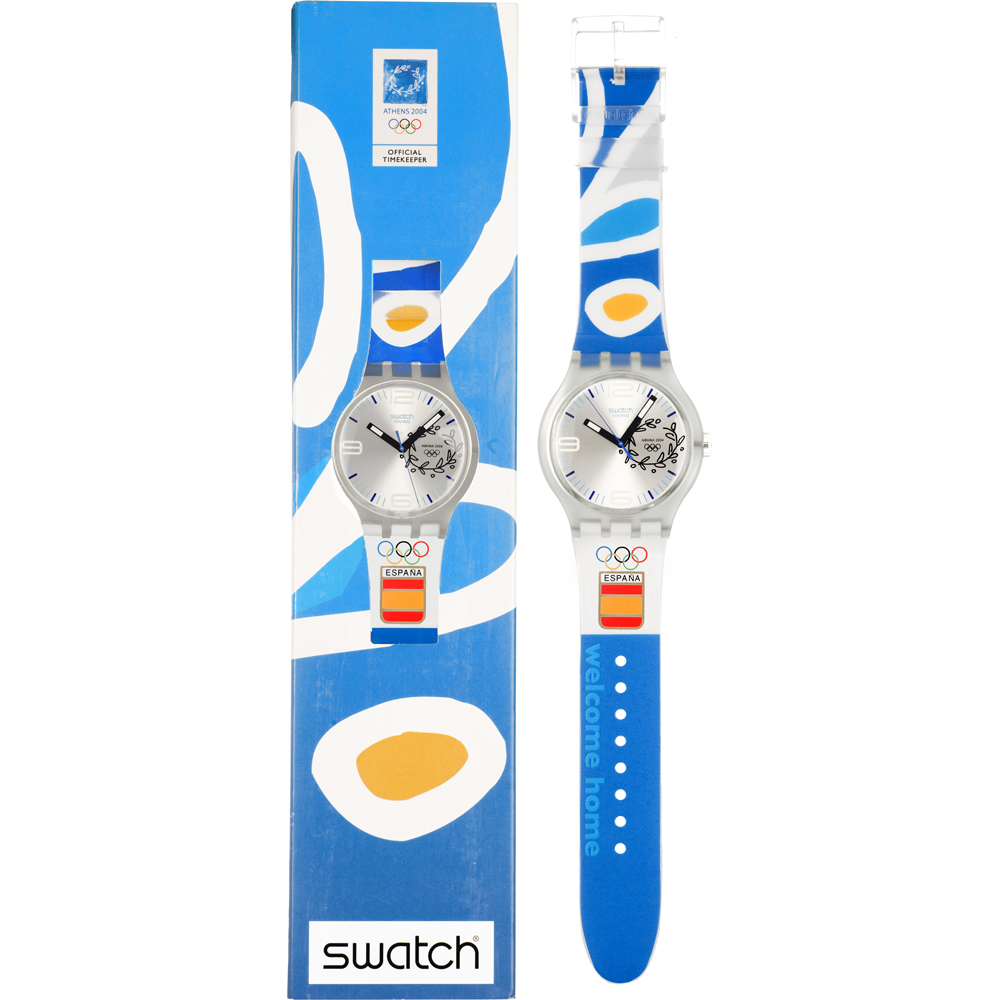 Montre Swatch Olympic Specials SUDK106O NOC Athens 2004 Spain