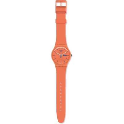 Montre Swatch Originals Large (41mm) SUOO701 Orangy Pink Rebel