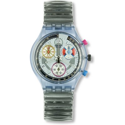 Montre Swatch Chrono SCN110 SCN111 Powersteel